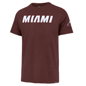 '47 Brand Miami HEAT Wordmark Fieldhouse Tee