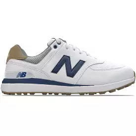 574 Greens V2 Spikeless Golf Shoes White/Navy - SS24