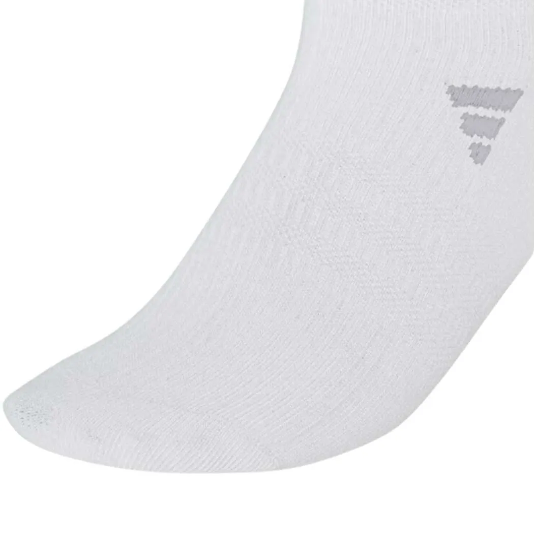 Adidas SuperLite 3.0 6-Pack No Show Socks White/ Black/ Grey (Women's)