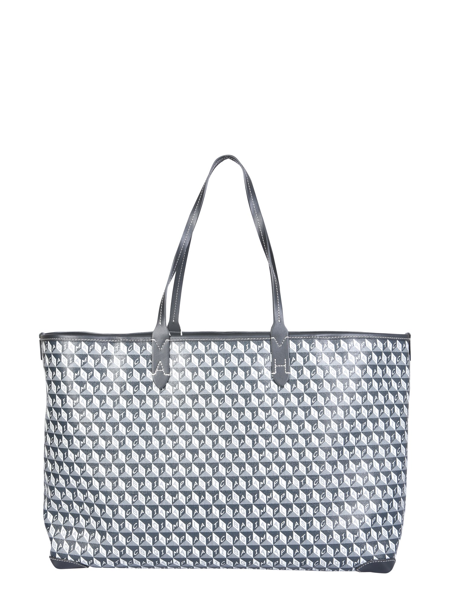 ANYA HINDMARCH    BORSA TOTE I AM A PLASTIC BAG IN PLASTICA RICICLATA