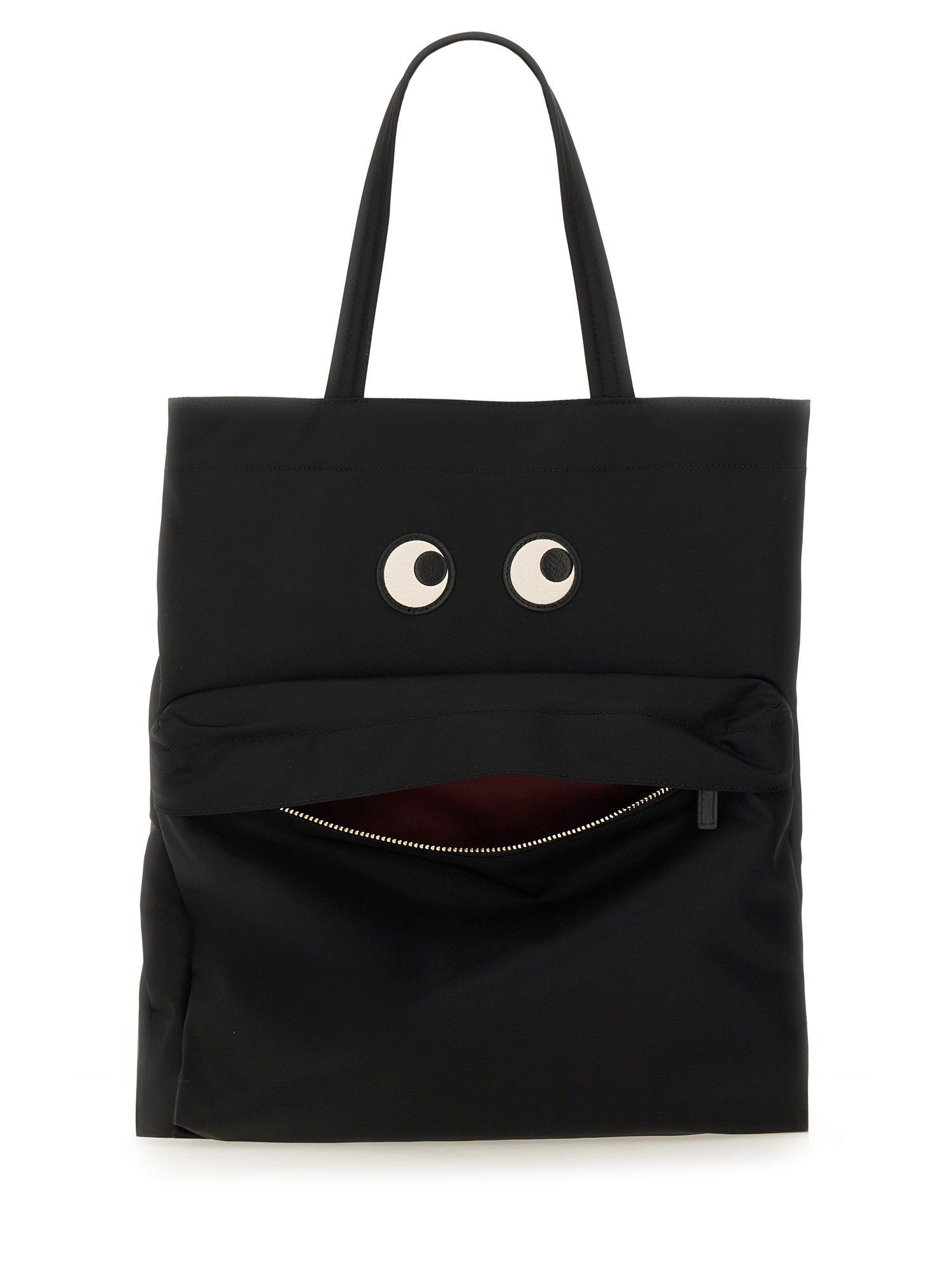 ANYA HINDMARCH    EYES TOTE BAG IN ECONYL