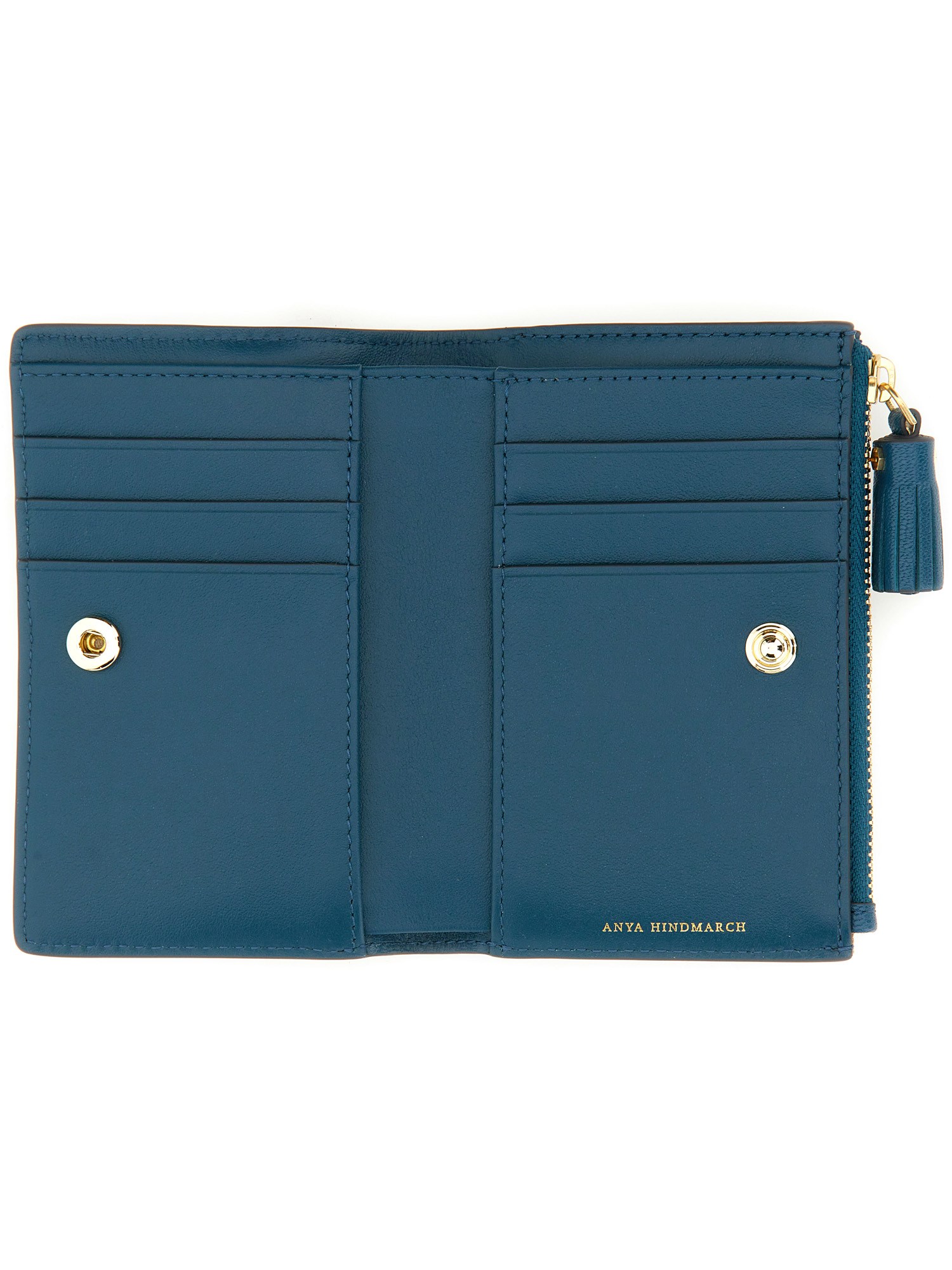 ANYA HINDMARCH    FROSTIES LEATHER WALLET