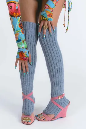 Baby Alpaca Thong Legwarmers