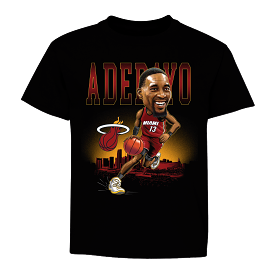 Bam Adebayo Miami HEAT City View Tee