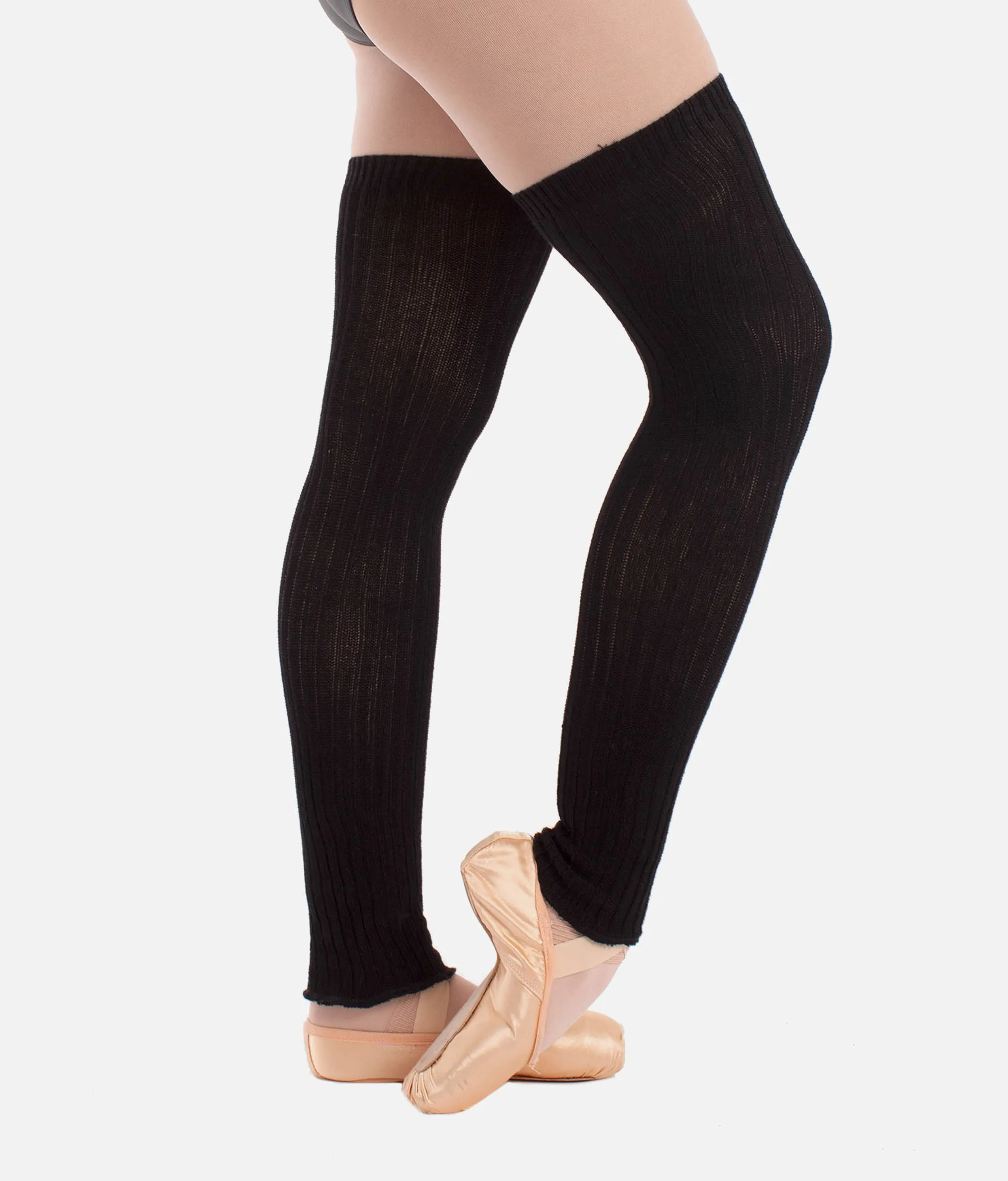 Bamboo Knit Long Dance Legwarmers - 2035