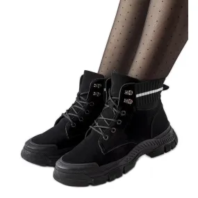 Black Tellaro insulated boots