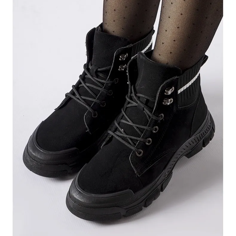 Black Tellaro insulated boots