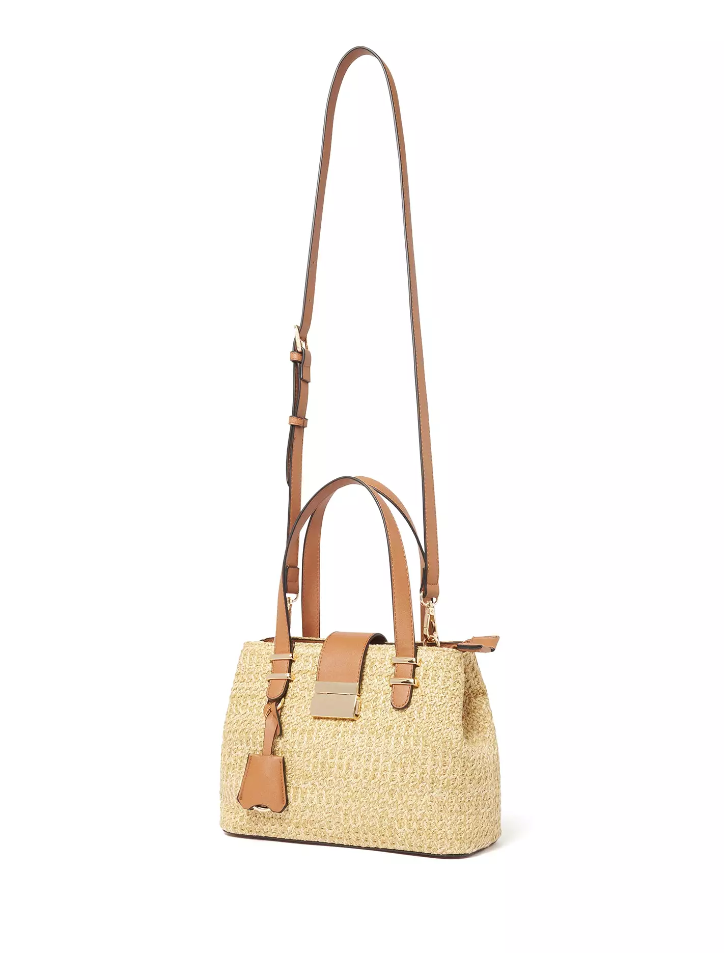 Bonnie Weave Small Tag Tote Bag