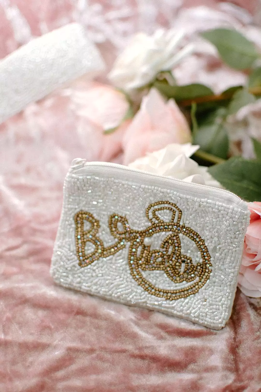 Bride Beaded Money Pouch