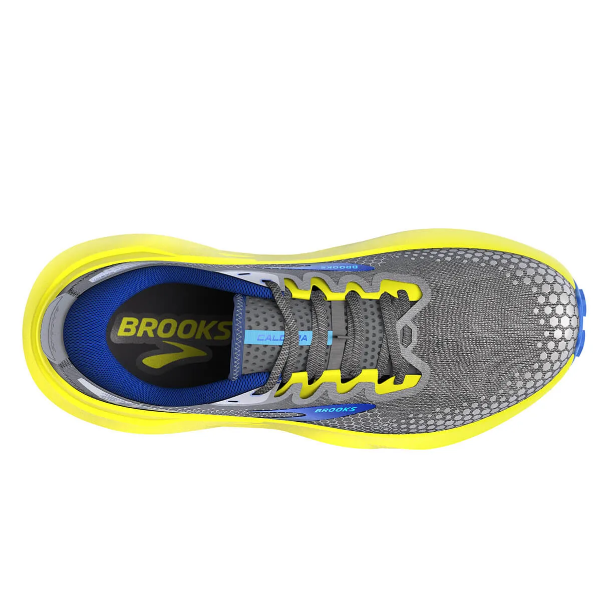 Brooks Caldera 6 Mens | Gunmetal/surf the Web/sulphur