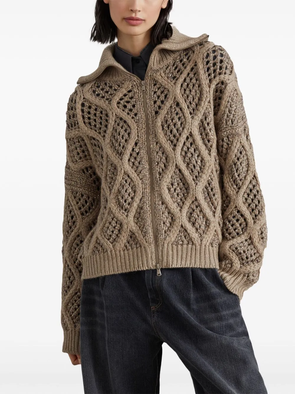 Brunello Cucinelli Sweaters Brown