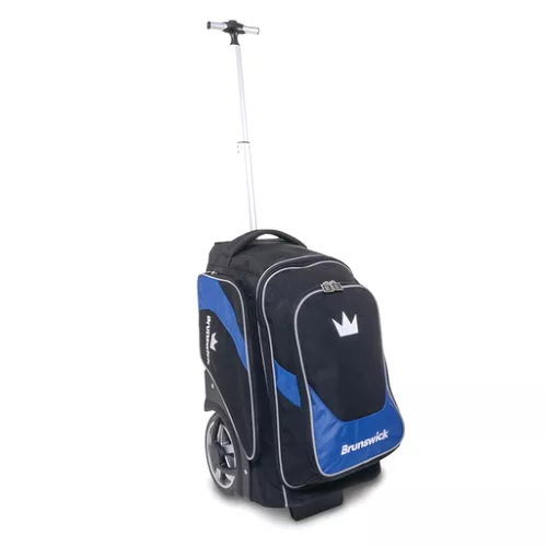 Brunswick Charger 2 Ball Roller Bowling Bag Blue