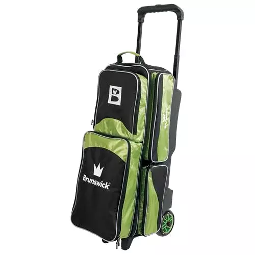 Brunswick Edge Triple Roller Lime Bowling Bag