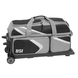 BSI Dash Triple Roller Bowling Bag Gray