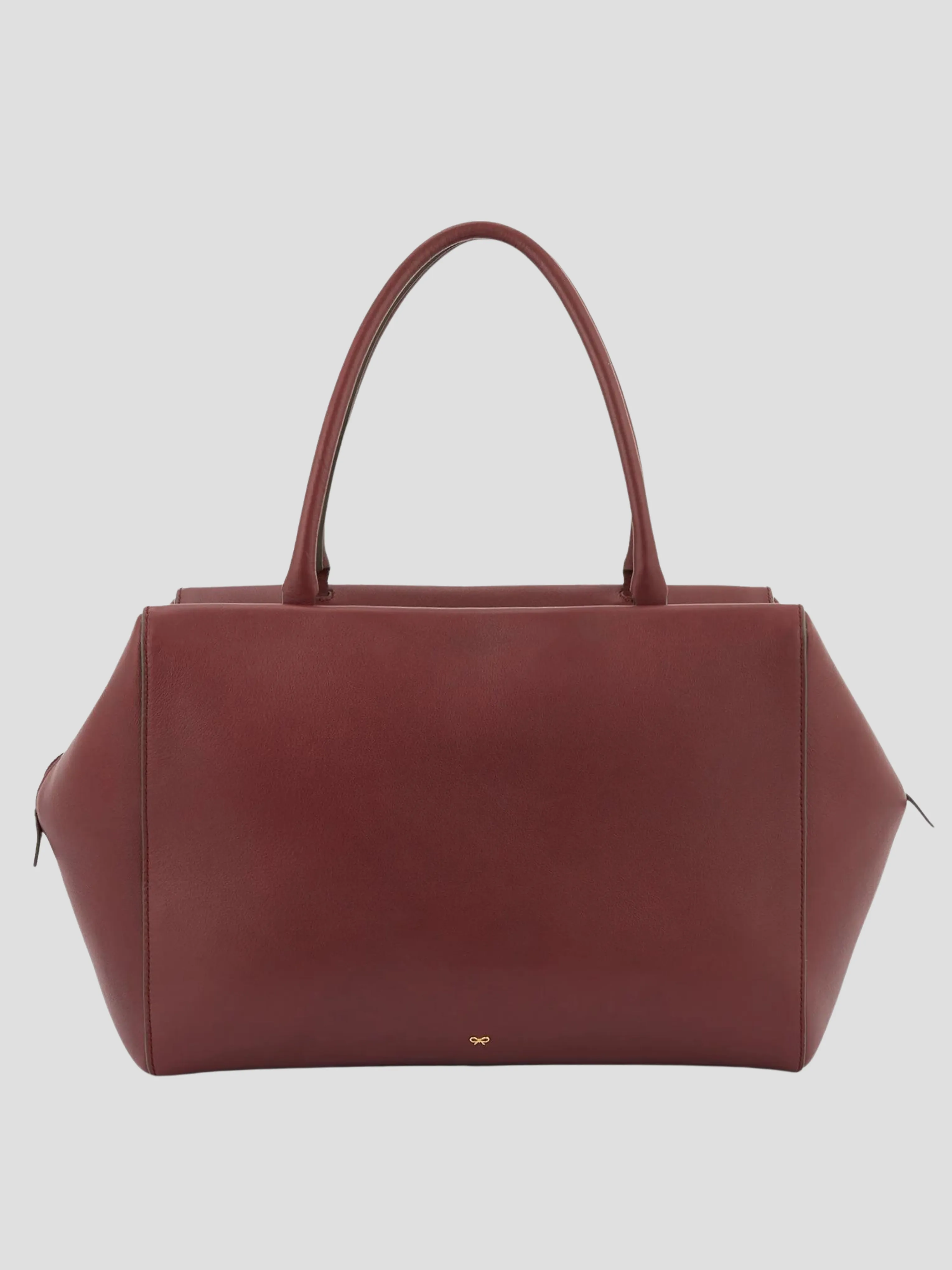 Burgundy Seaton in Classic Calf Top Handle Handbag