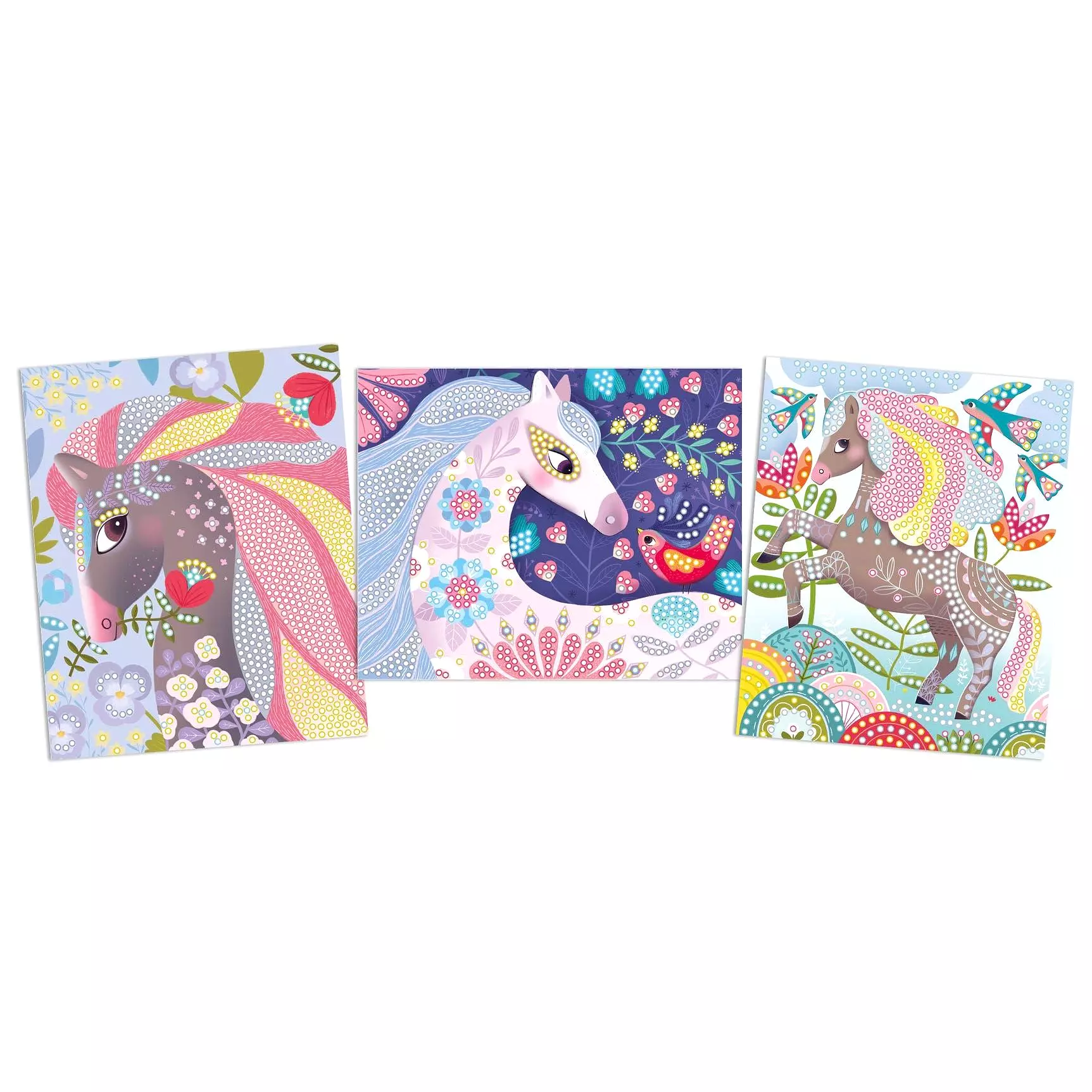 CARDS TO CREATE DIAMOND HORSES