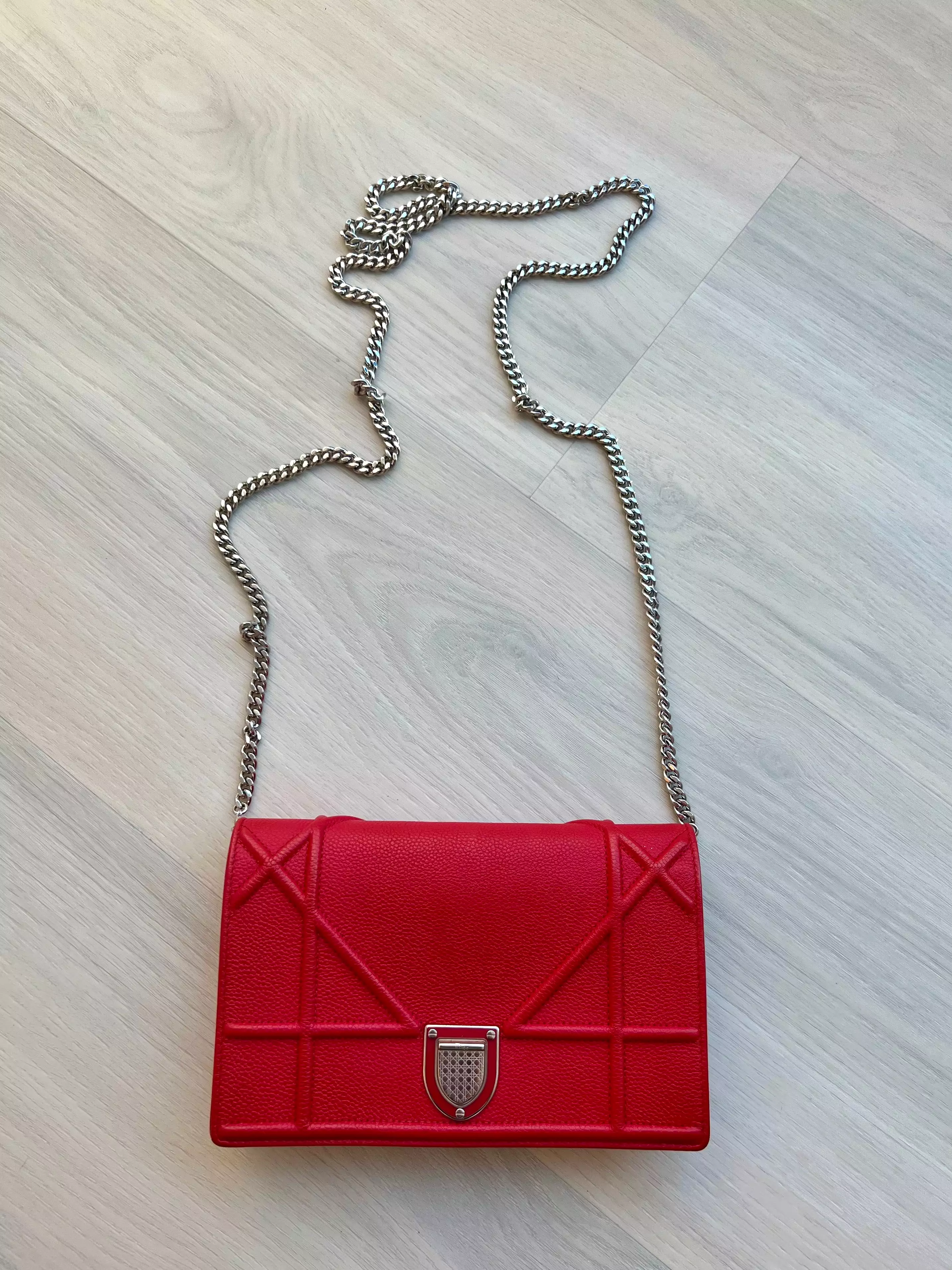 Christian Dior Diorama Wallet On Chain Bag