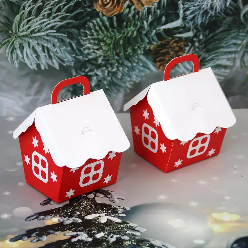 Christmas Candy DIY Paper Box (10pcs)