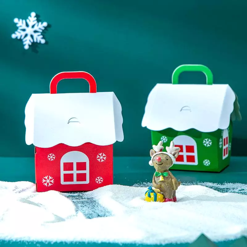 Christmas Candy DIY Paper Box (10pcs)