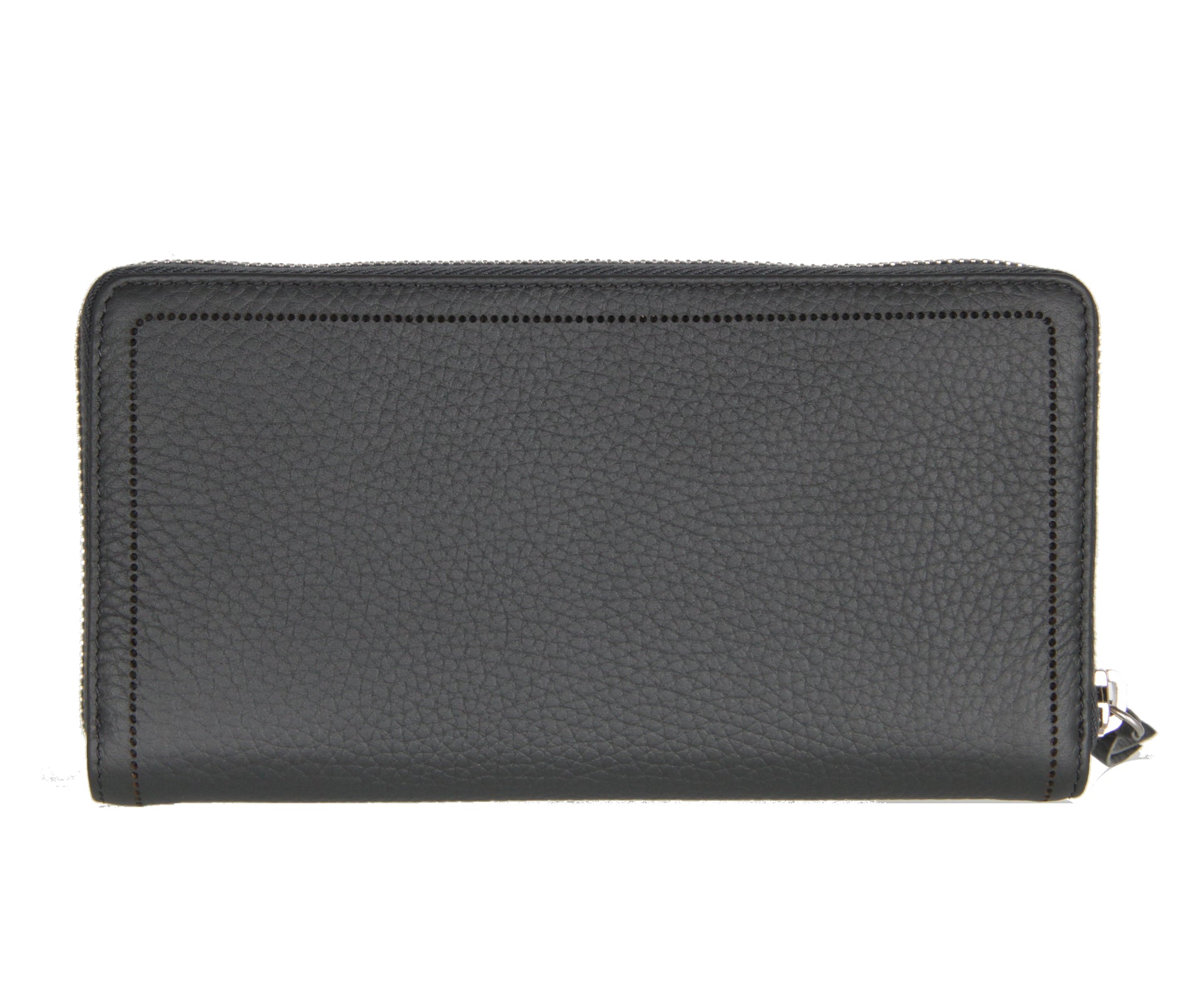 City Blackout Wallet Zip, Fossil/Silver