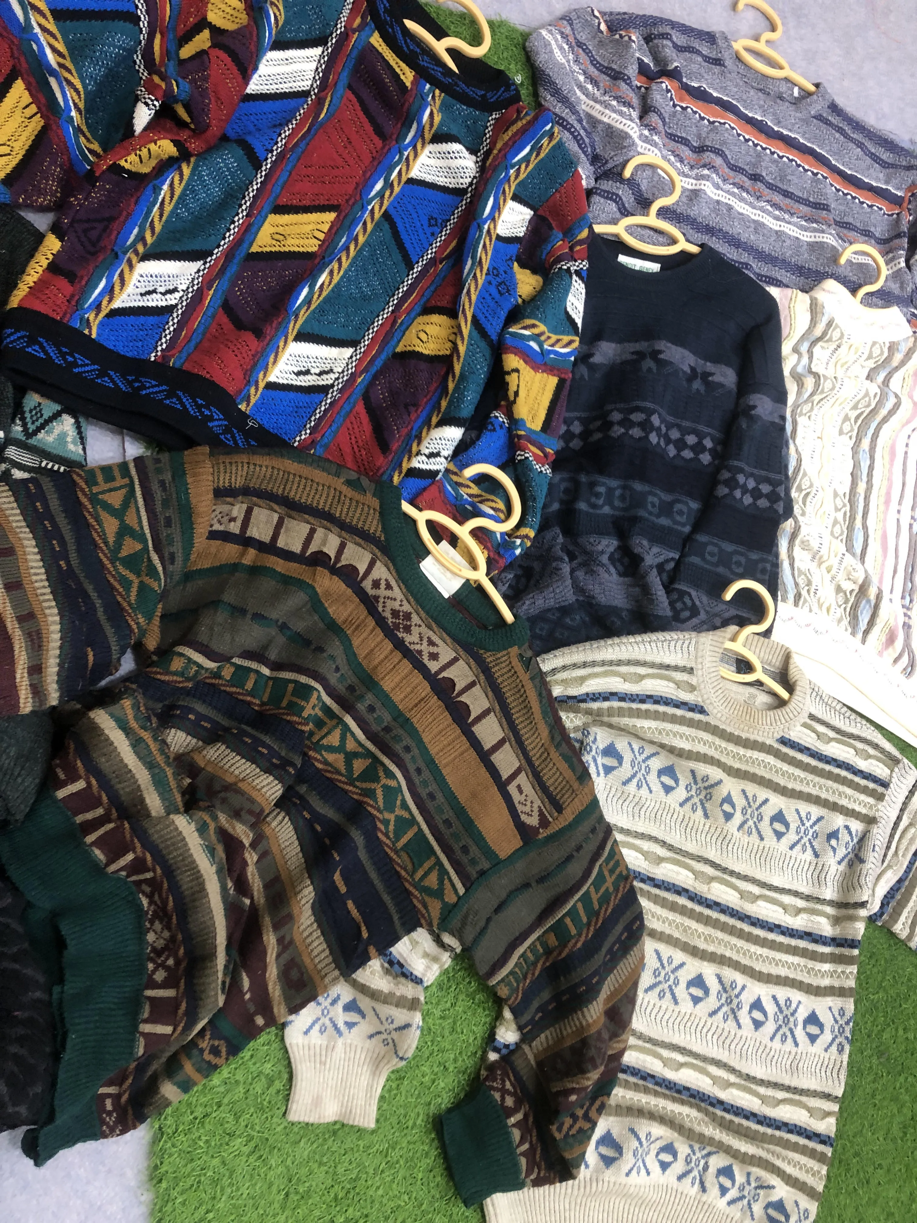 Coogi-Style Sweaters Grade A 25Pcs