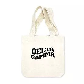 Delta Gamma Mod Sorority Name Mini Tote Gift Bag