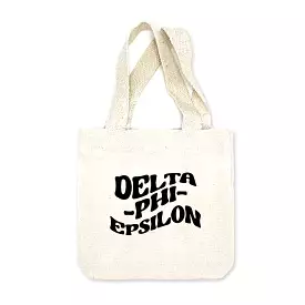 Delta Phi Epsilon Mod Sorority Name Mini Tote Gift Bag