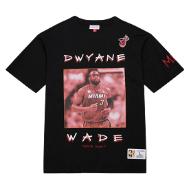 Dwyane Wade Mitchell & Ness Premium Vintage Tee