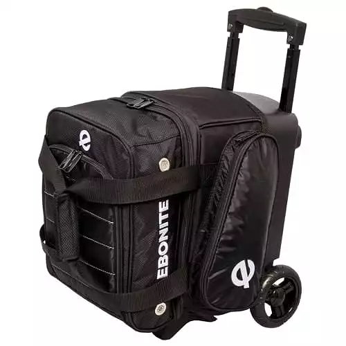 Ebonite Eclipse Single Roller Bowling Bag Black