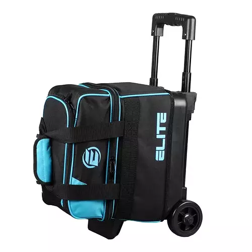 Elite Basic Single Roller Aqua Bowling Bag