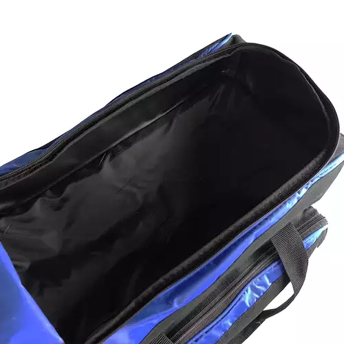 ELITE Deluxe Double Roller Bowling Bag Royal