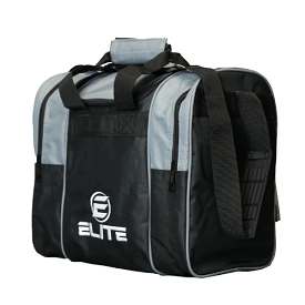 Elite Deluxe Single Tote Bowling Bag Charcoal