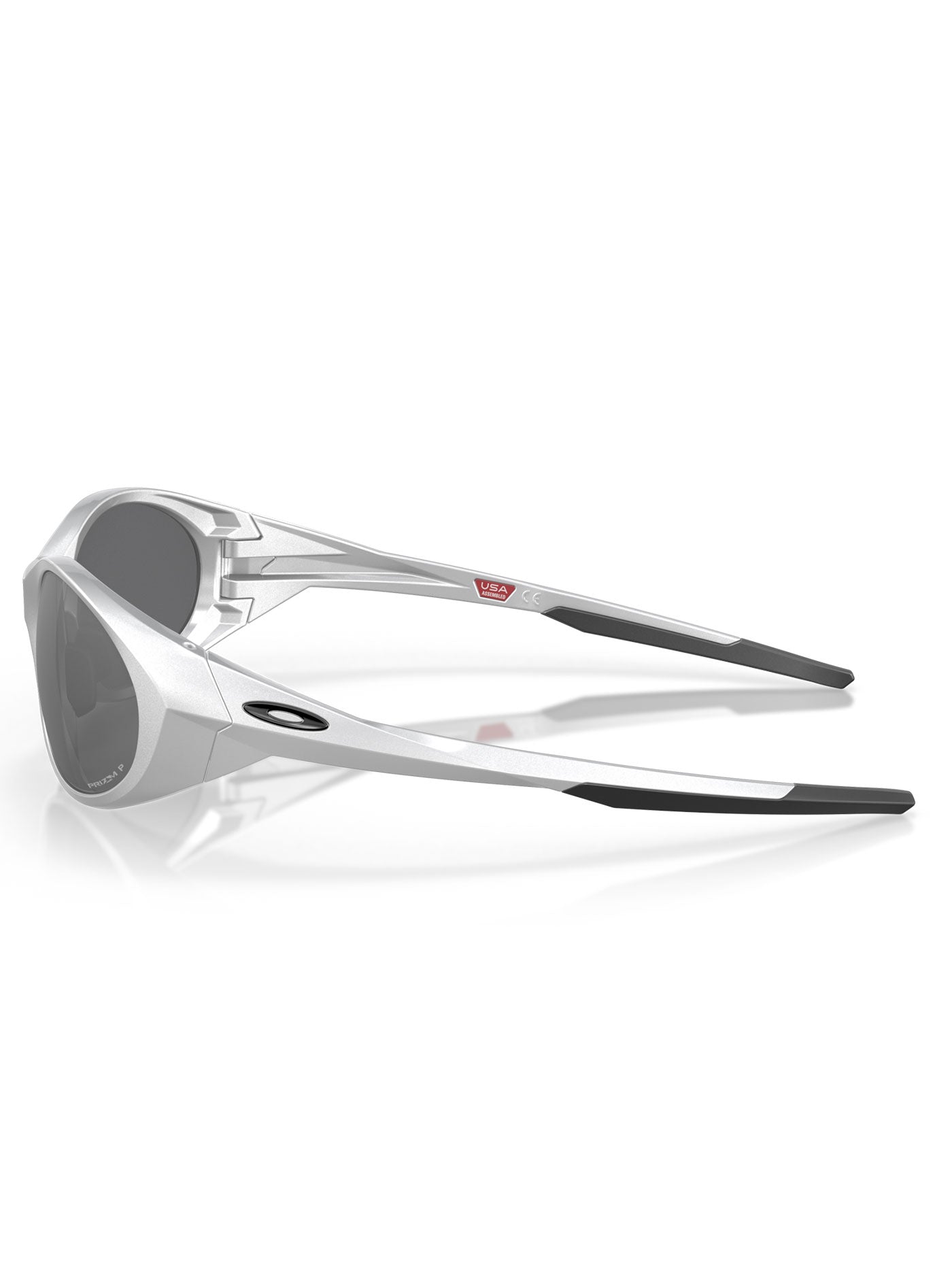 Eye Jacket Redux Silver/Prizm Black Polarized Sunglasses