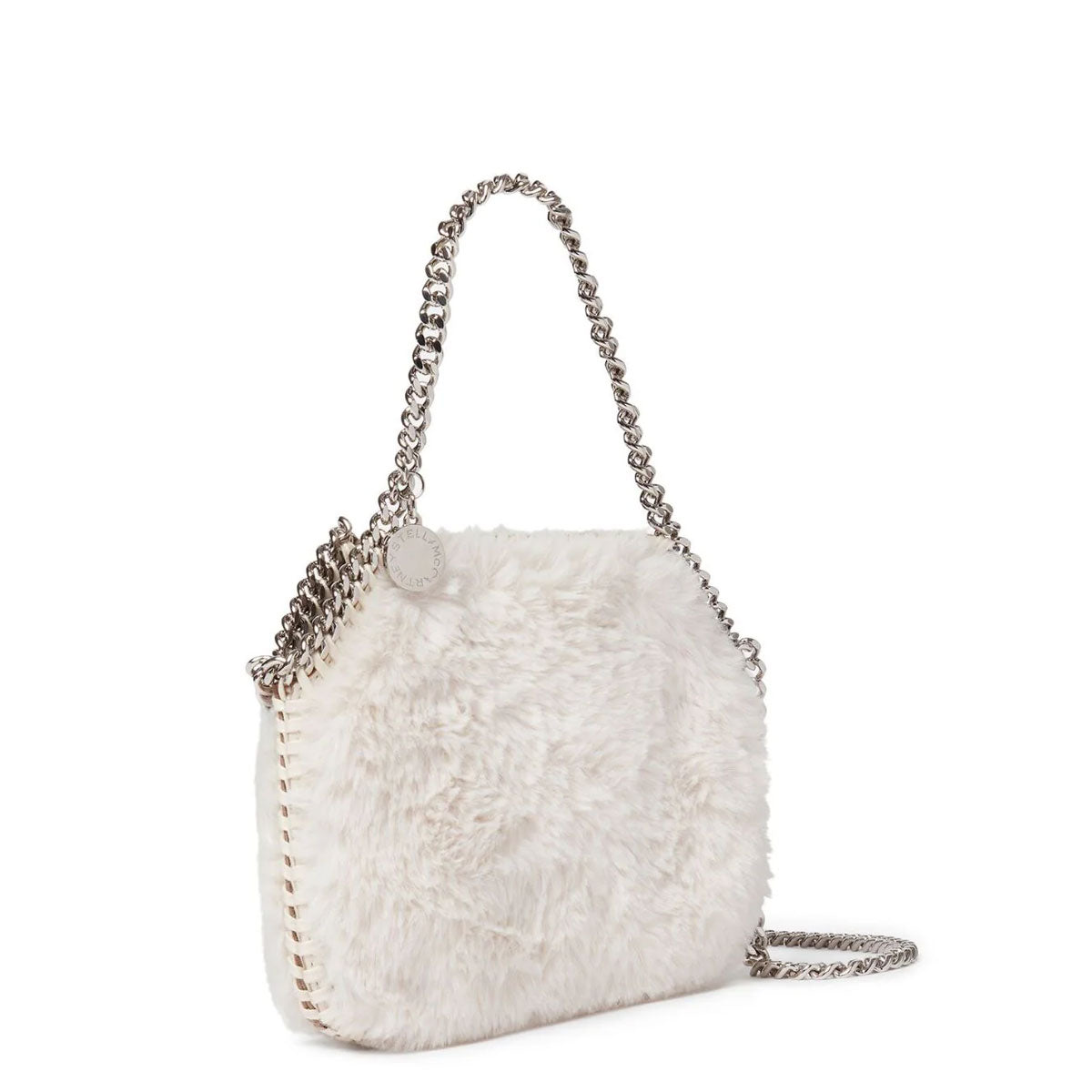 Falabella Mini Evening Fluffy, Ivory