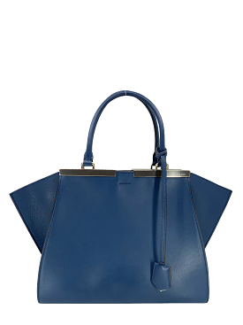 Fendi 3jours Small Trapeze Wing Leather Tote