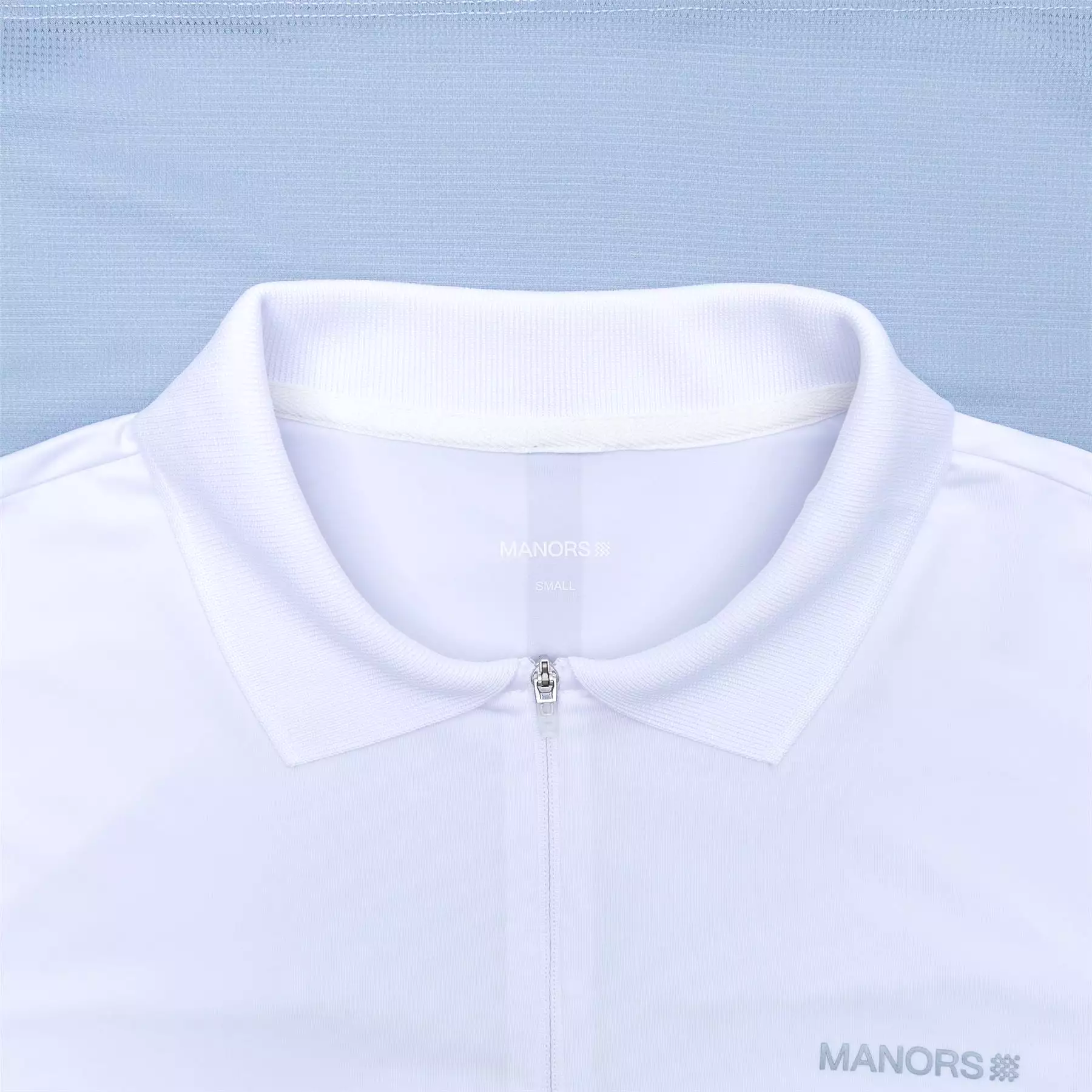 Frontier Quarter Zip Polo White - 2024