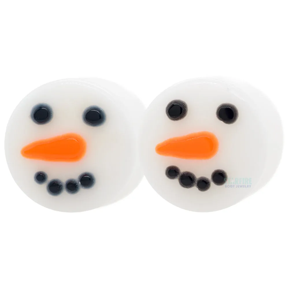 Frosty - Glass Image Plugs