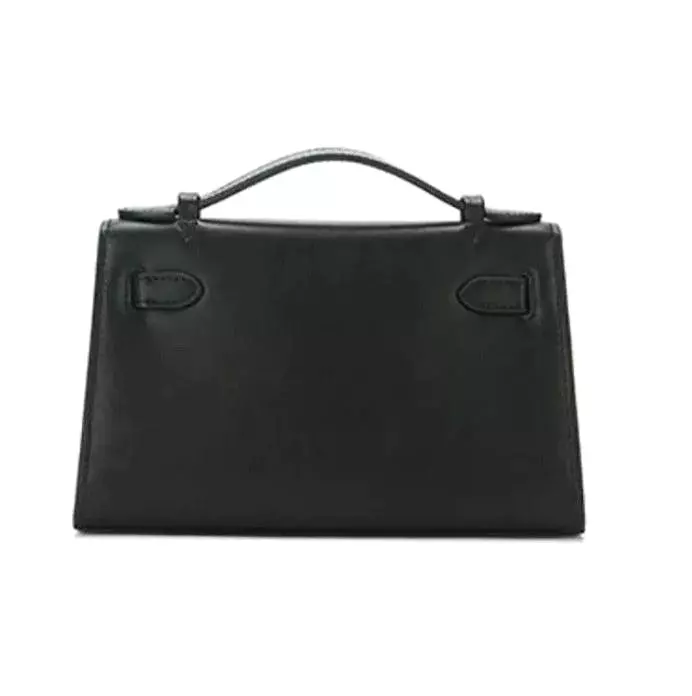 Genuine Leather Black 22 Mini Bag