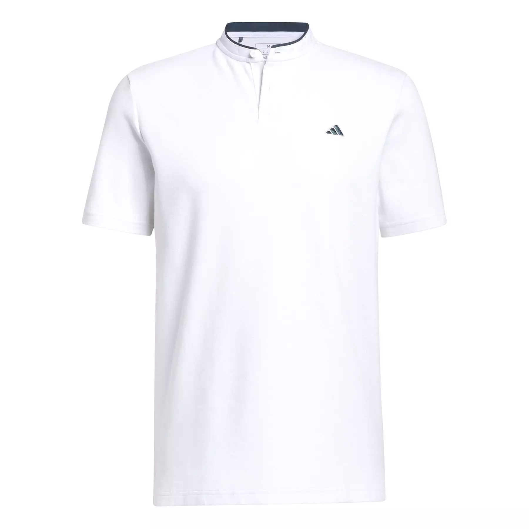 Go-To Henley Polo White - AW23