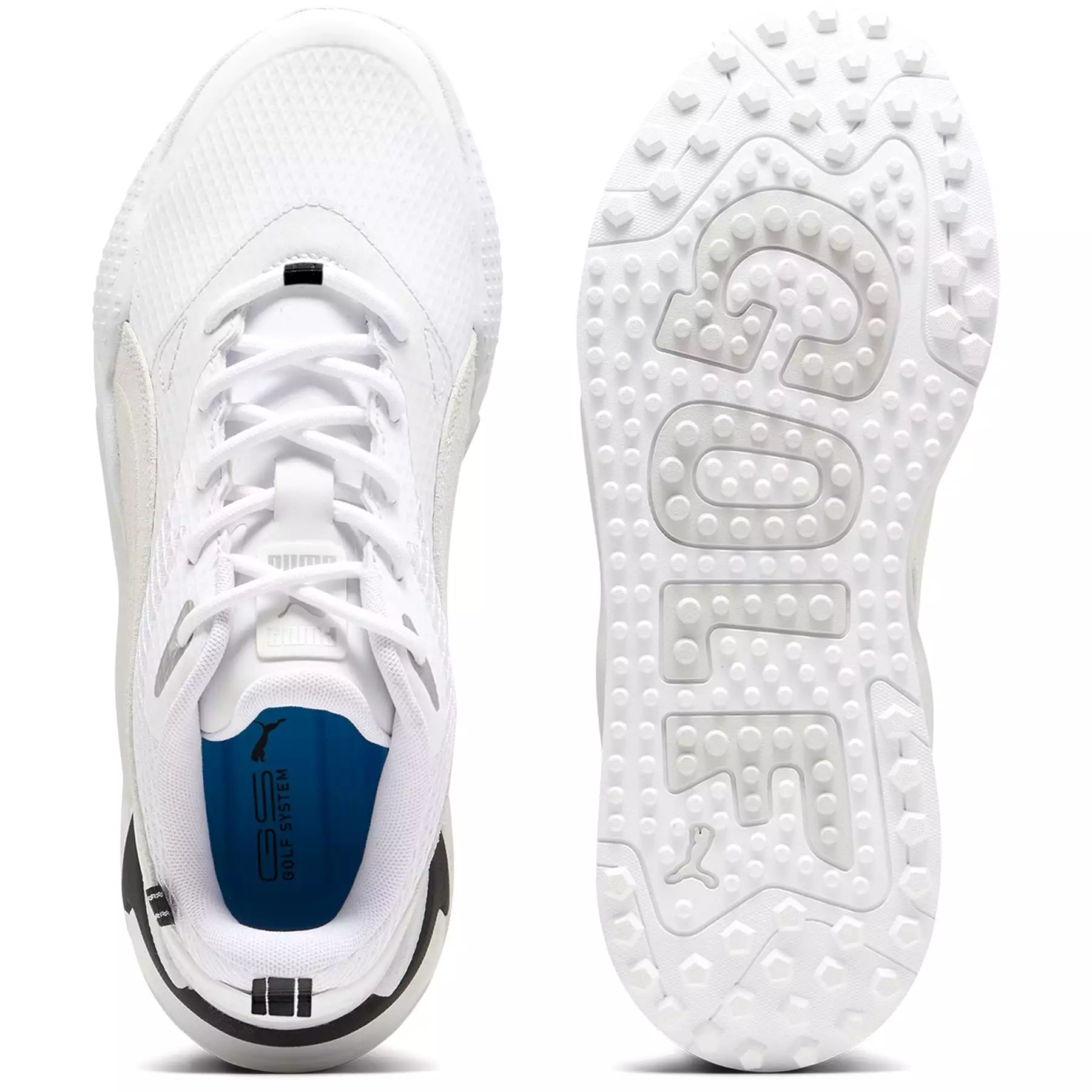 GS-X Efect Spikeless Golf Shoes White - SS24