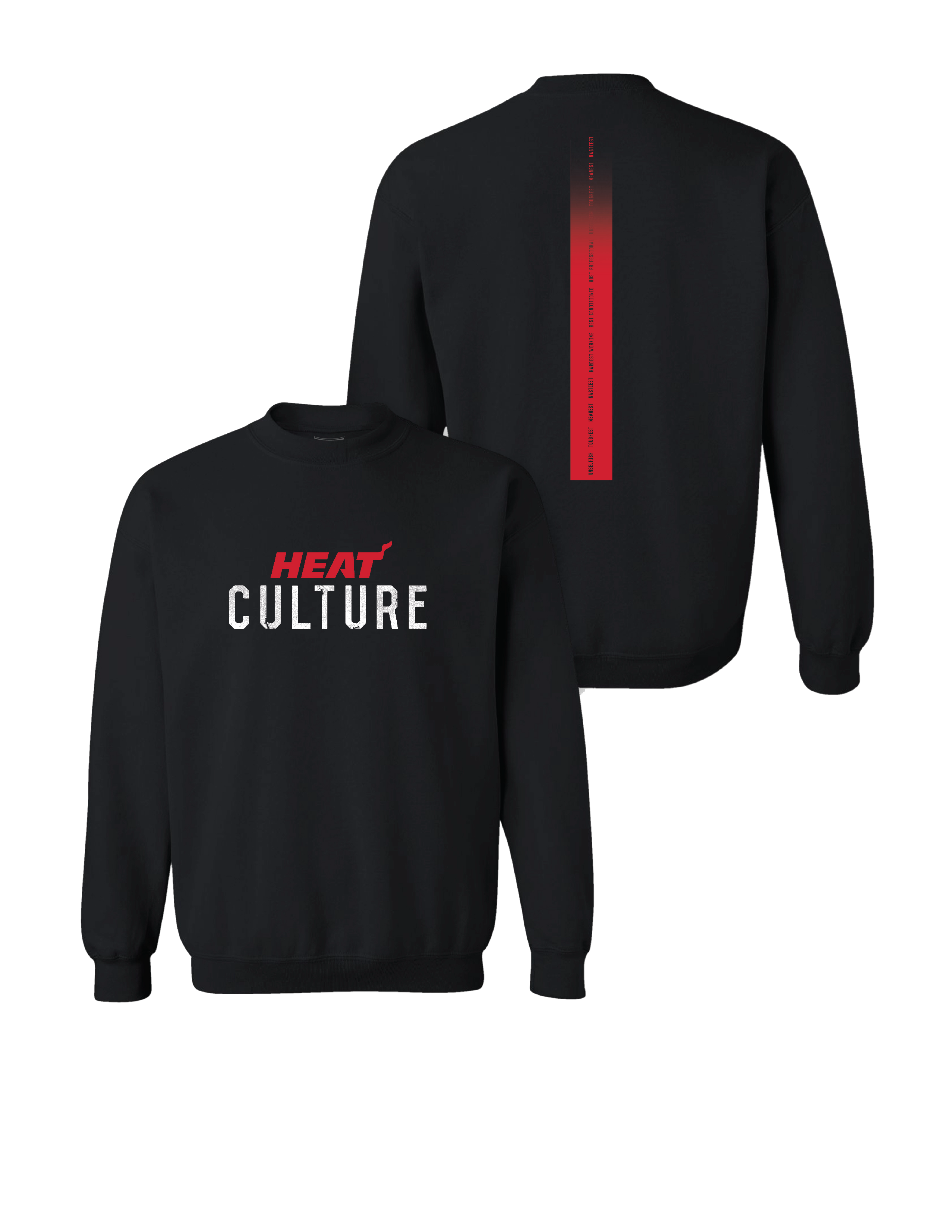 HEAT Culture Wordmark Crewneck