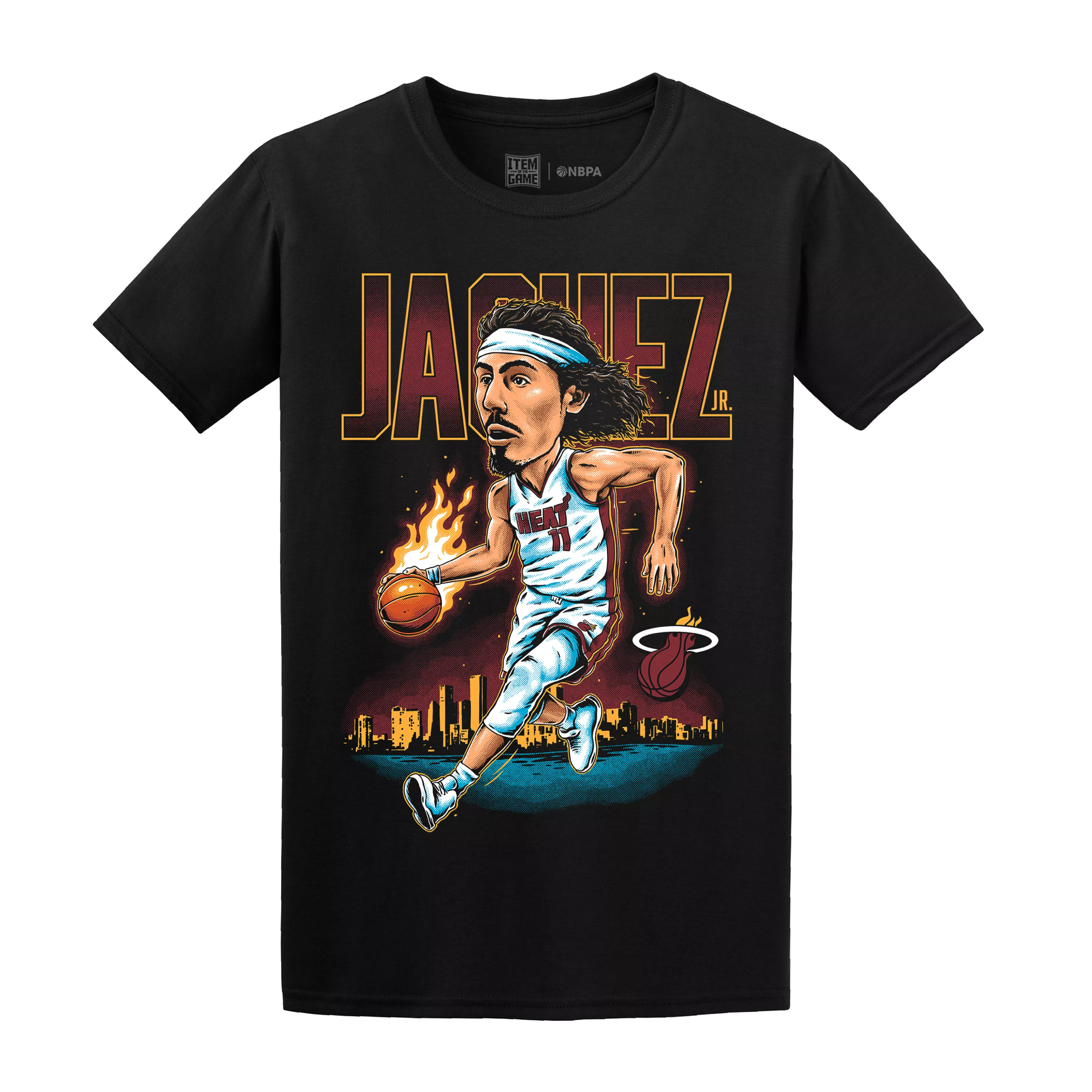 Jaime Jaquez Jr. Miami HEAT City View Tee