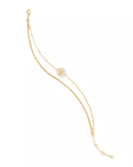 Kendra Scott Stamped Dira Coin Delicate Bracelet