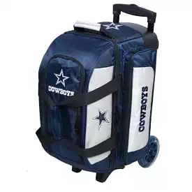 KR NFL Double Roller Dallas Cowboys Bowling Bag