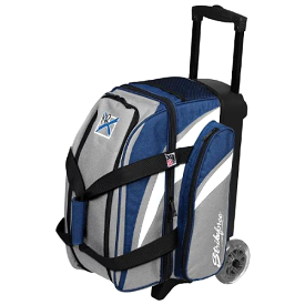 KR Strikeforce Cruiser Smooth 2 Ball Roller Grey/Navy Bowling Bag