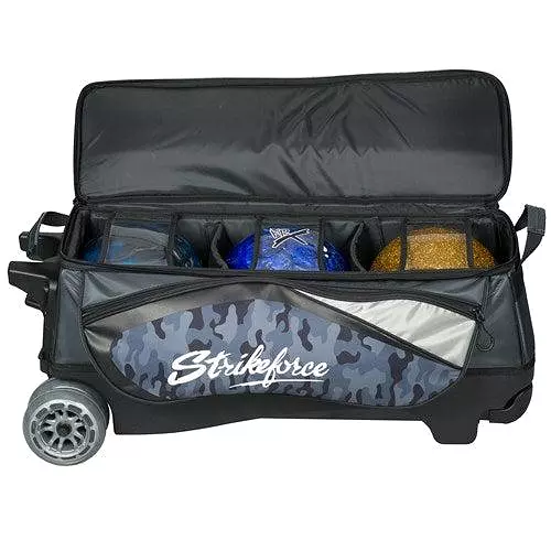 KR Strikeforce Drive Triple Roller Grey Camo Bowling Bag