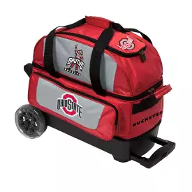 KR Strikeforce Ohio State Two Ball Roller Bowling Bag