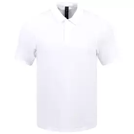 Logo Sport Nylon Stretch Polo White - 2024