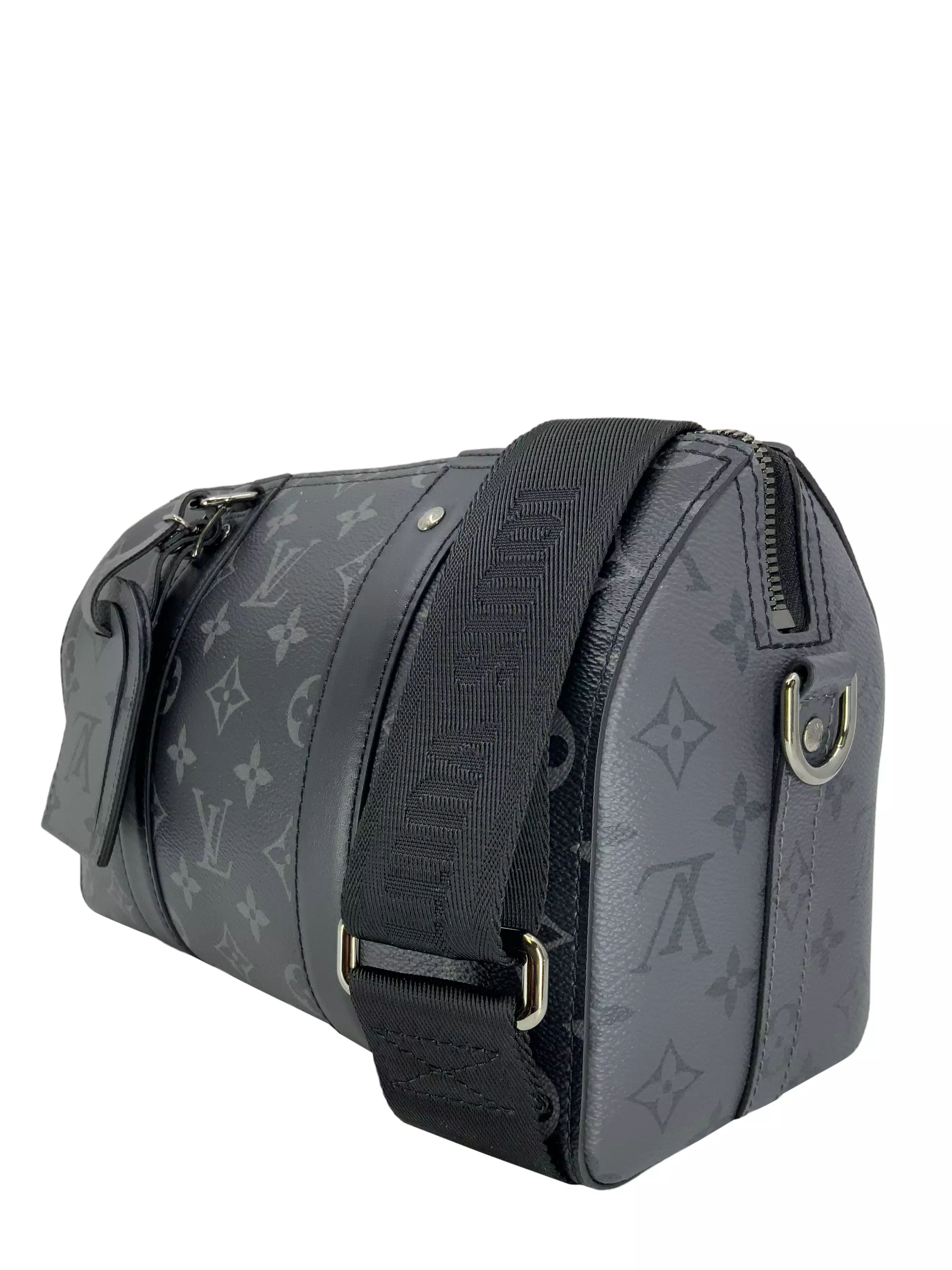 LOUIS VUITTON City Keepall Bag Monogram Eclipse Canvas