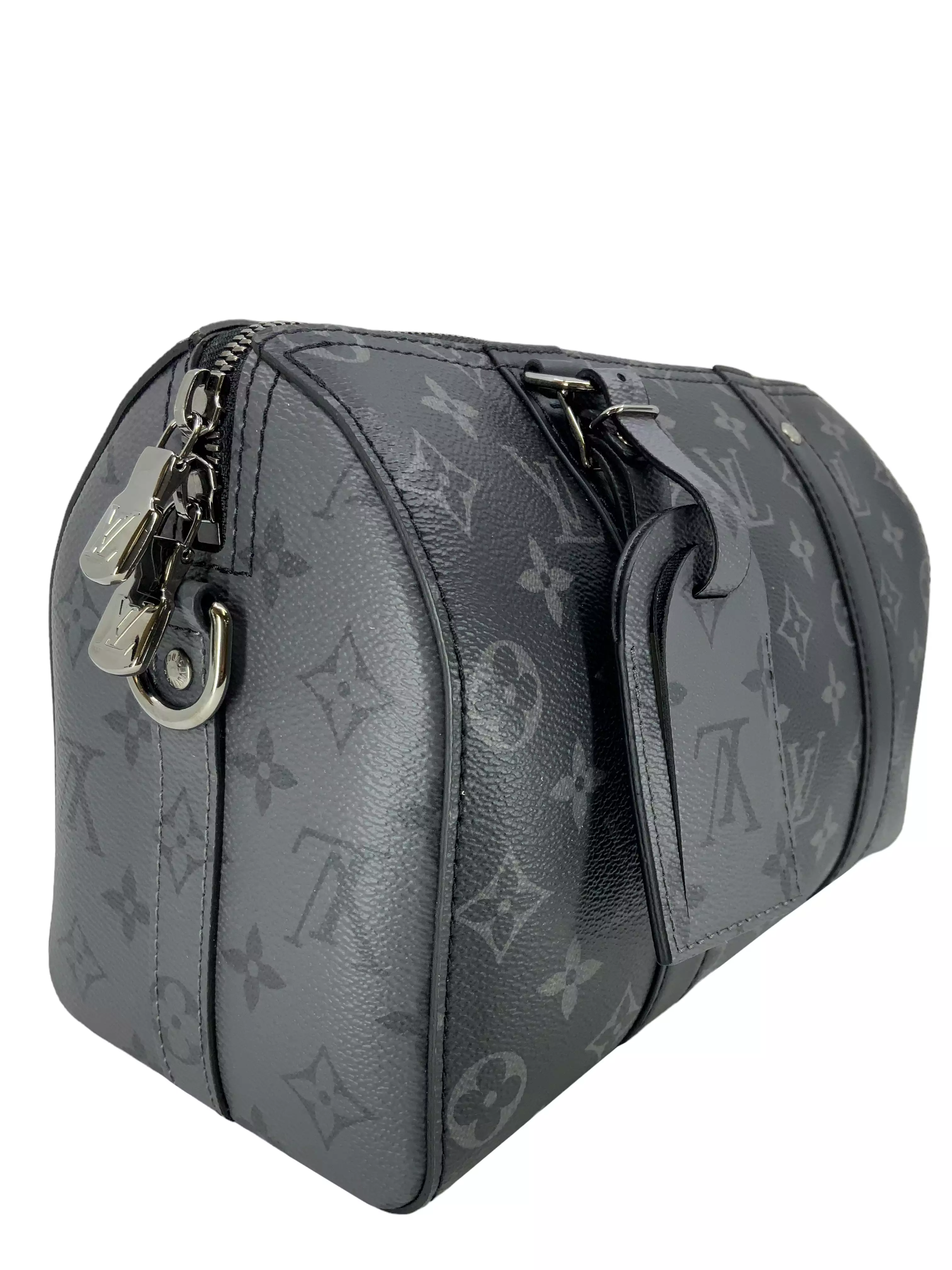 LOUIS VUITTON City Keepall Bag Monogram Eclipse Canvas